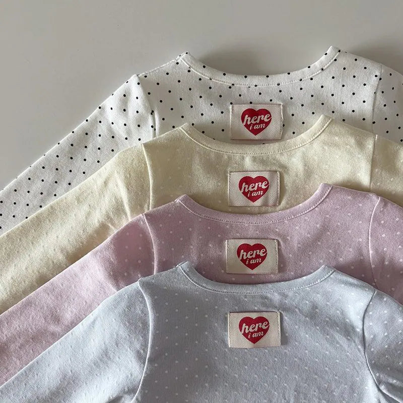 韓國童裝 26秋| HM12 Dot Loungewear Set 點點莫代爾居家服 (12m-120)