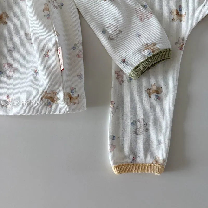韓國童裝 26秋| HM08 Balloon Puppy Loungewear Set 居家服 (12m-120)
