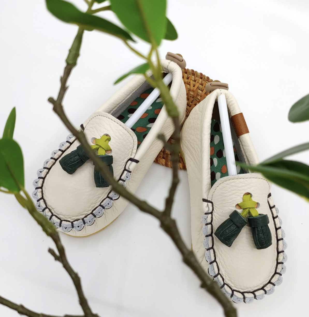 9月團) 韓國手工真皮鞋團  Loafer avocado