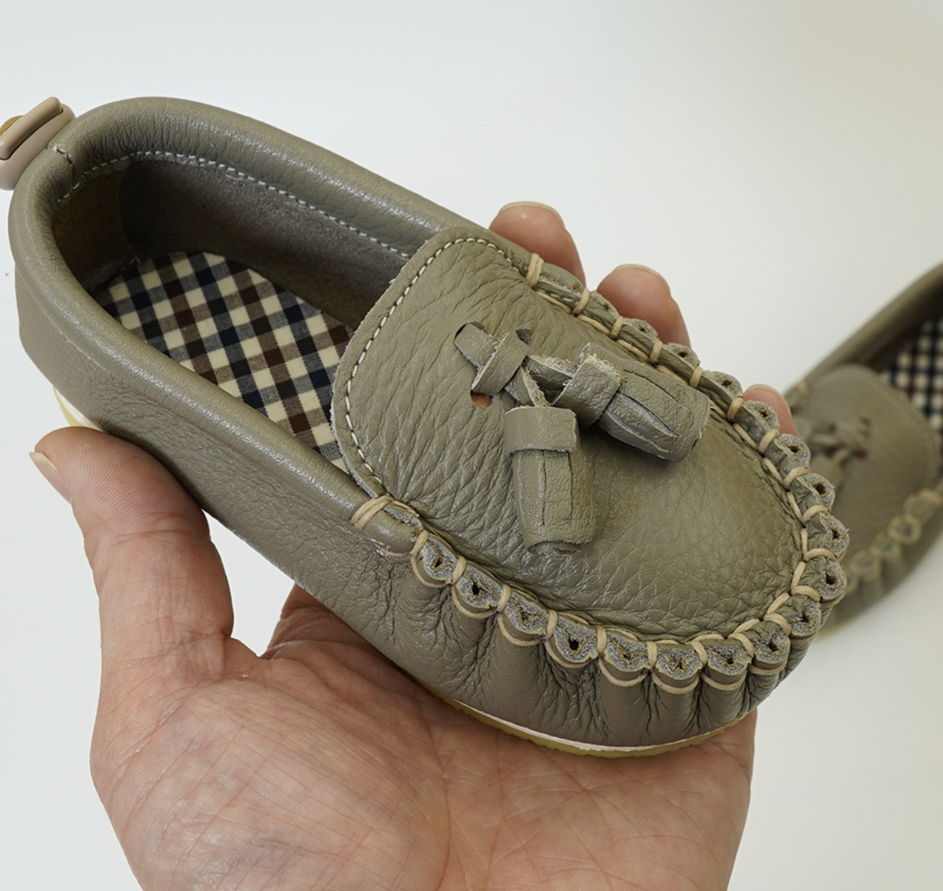 9月團) 韓國手工真皮鞋團  Loafer ashGray
