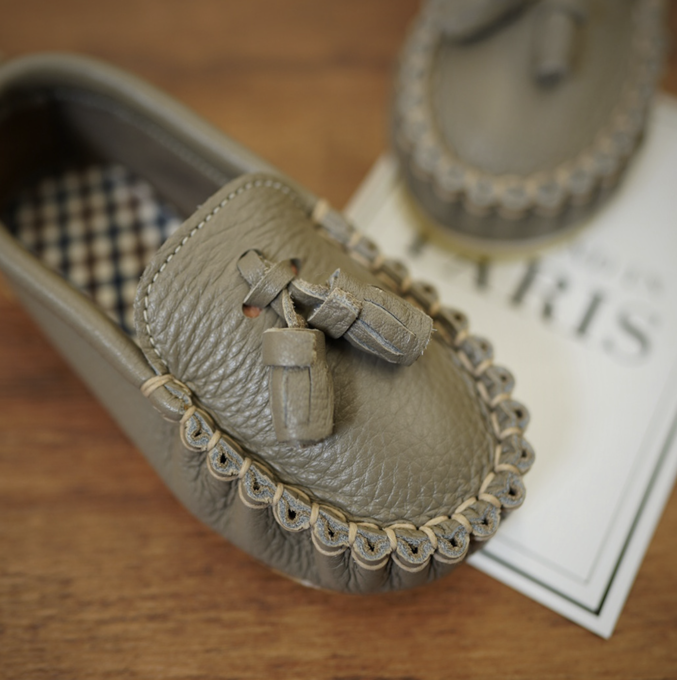 9月團) 韓國手工真皮鞋團  Loafer ashGray