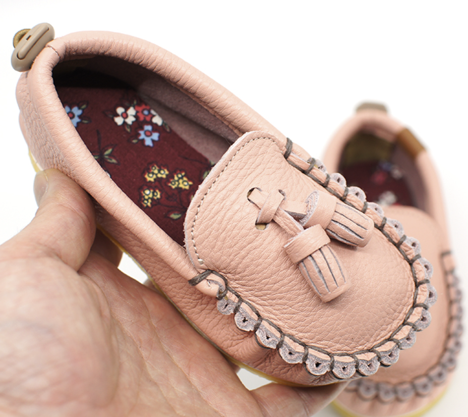 9月團) 韓國手工真皮鞋團  Loafer peachPink