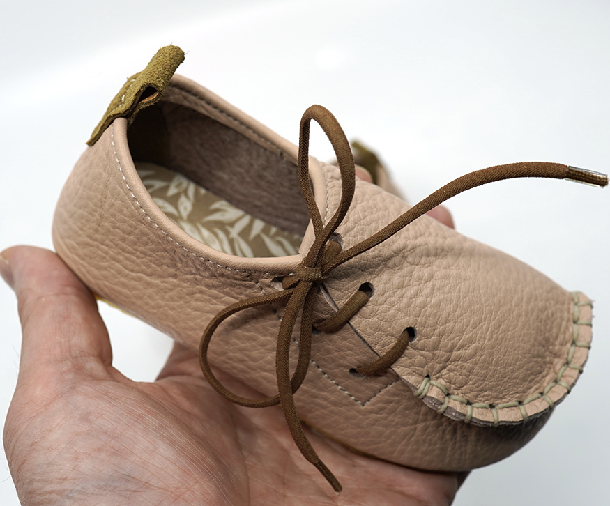 9月團) 韓國手工真皮鞋團  Milo Beige Pink