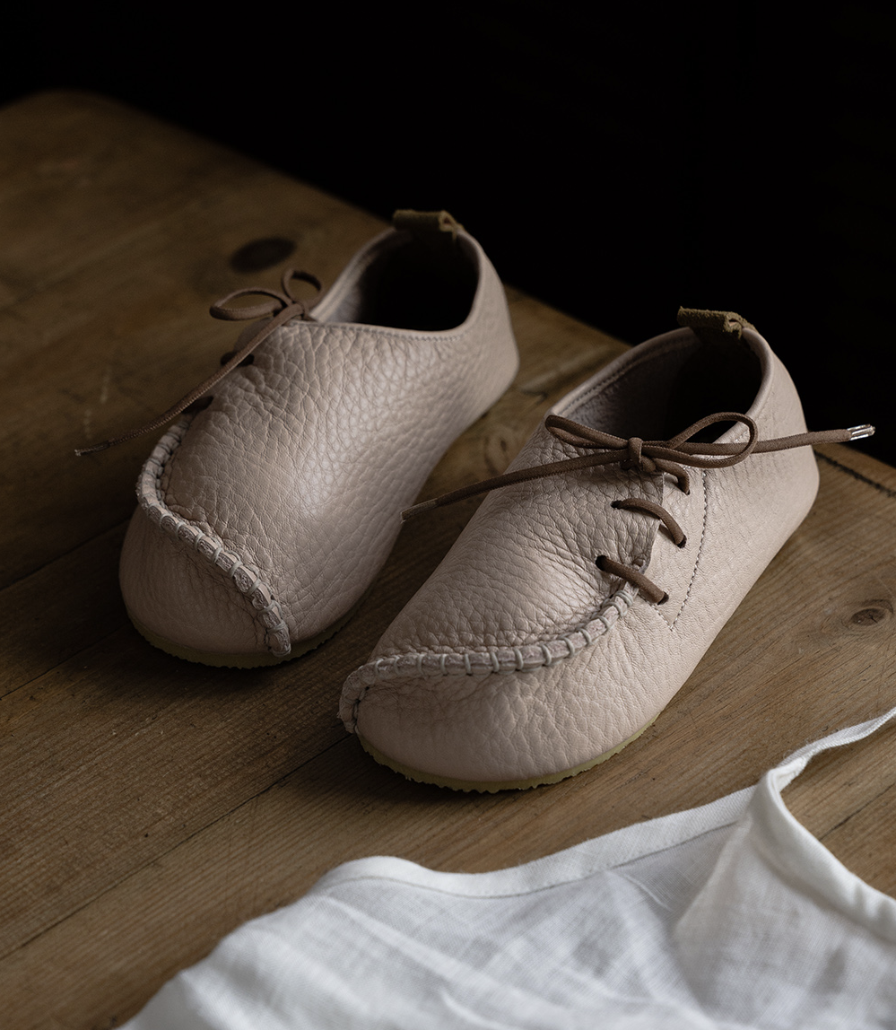 9月團) 韓國手工真皮鞋團  Milo Beige Pink