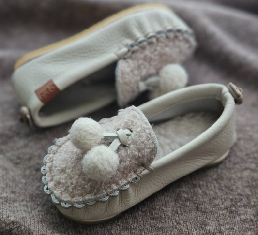 9月團) 韓國手工真皮鞋團    Loafer snowcream