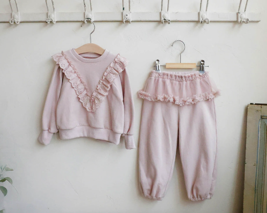 韓國童裝 25秋 | FU25315 Diena MTM & Kiehl Pants Set