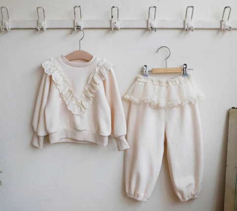 韓國童裝 25秋 | FU25315 Diena MTM & Kiehl Pants Set