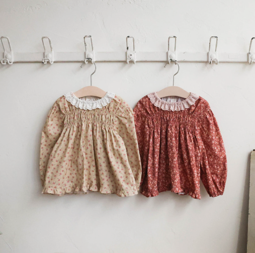 韓國童裝 25秋 | FU25324 Mui blouse