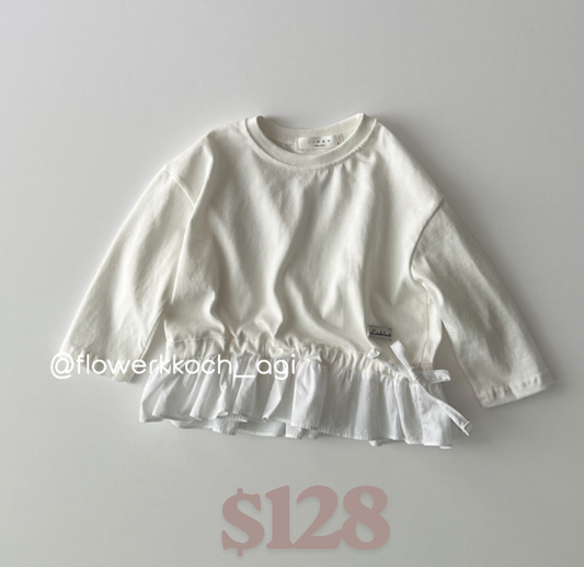 韓國童裝 25秋 | LD253 Lindo Lace Tee