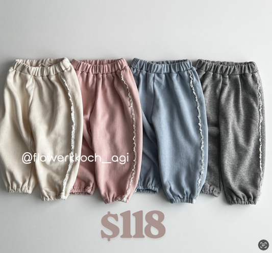 韓國童裝 25秋 | LD253 Lace Pants