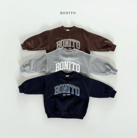 韓國童裝 25秋| BT25316 BONITO SIGNATURE MTM  (70-140CM) (副本) (副本)