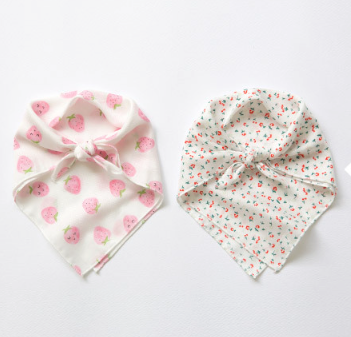 25FW 室內服團購 (30/9截單) Strawberry Bamboo 透氣竹纖手帕10入