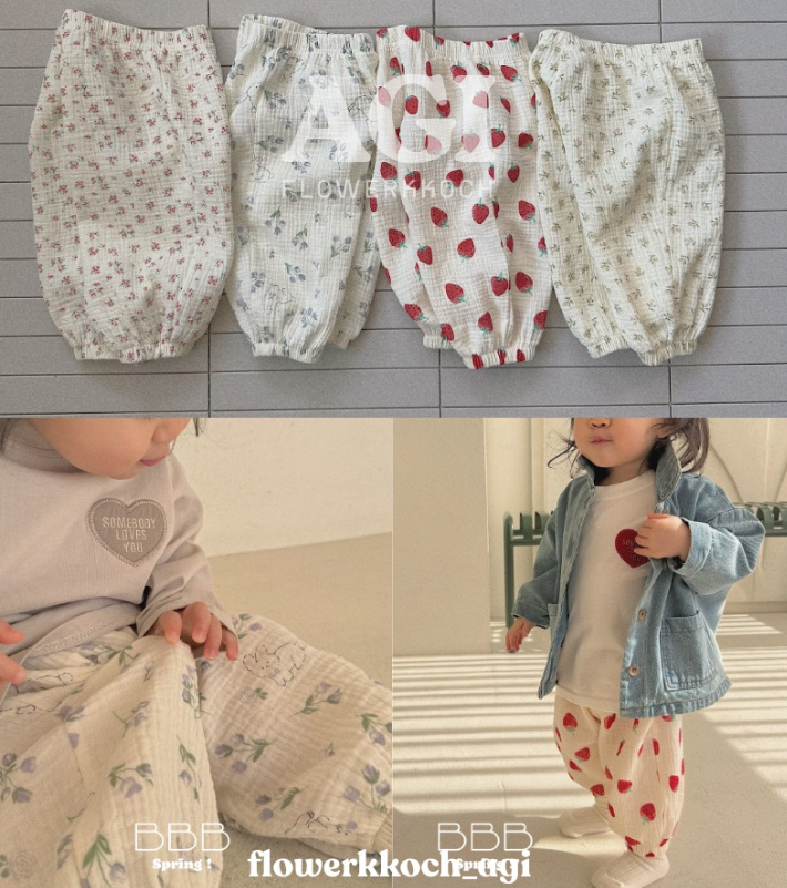 韓國童裝 26春 | BB34 Bebe Spring Pants (70-110cm)