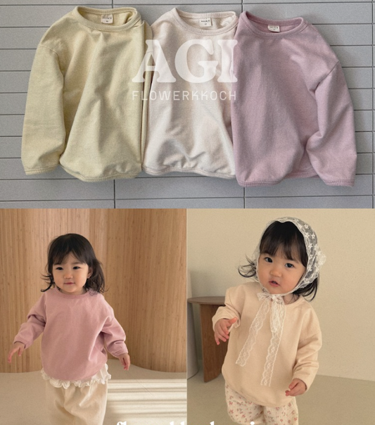 韓國童裝 26春 | BB03 Bebe Basic T-shirt (70-110cm)