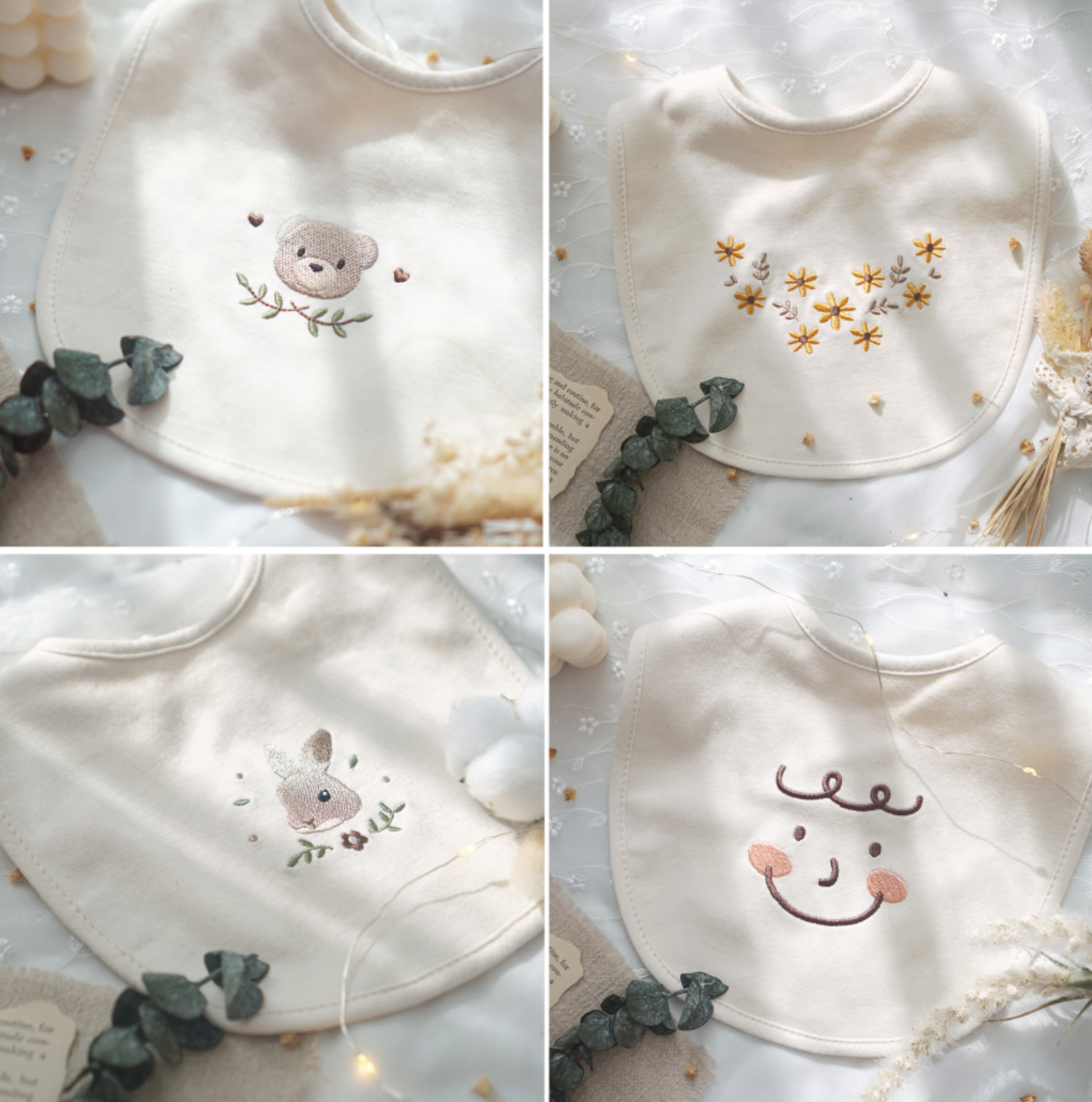 【現貨+預訂】韓國嬰幼兒用品 | Koongs Koongs Organic Bib