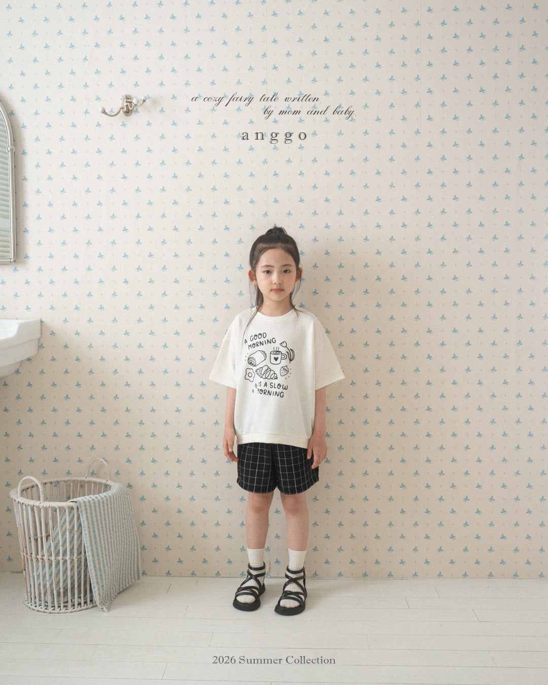 韓國童裝 26夏| AG15 Sable Pants (80-120cm)