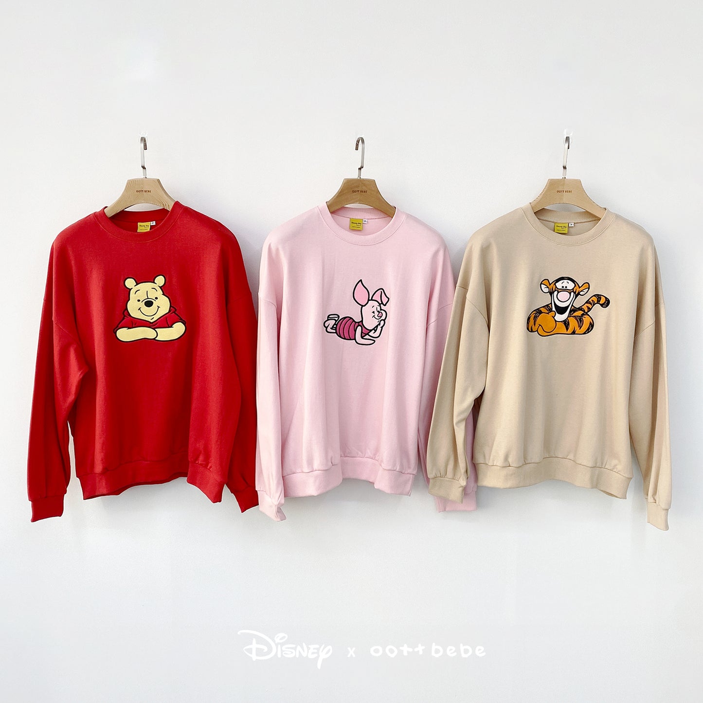 韓國童裝 26SS | OT00 Oottbebe x Disney Kids MTM (Winner The Pooh/Piglet/Tigger) - Adult (Free Size)
