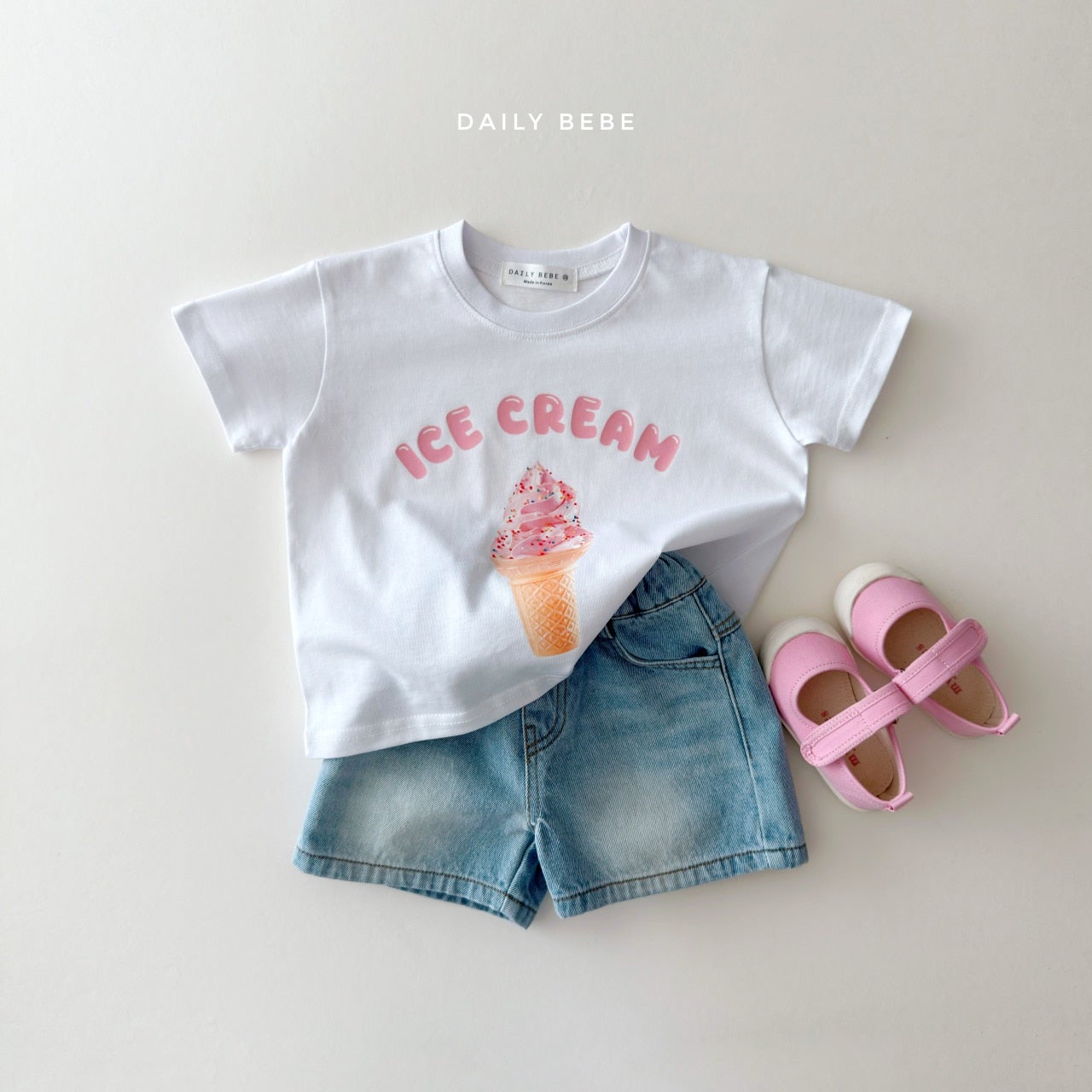 韓國童裝 26夏| DD36 Washing Denim Shorts (75-140cm)