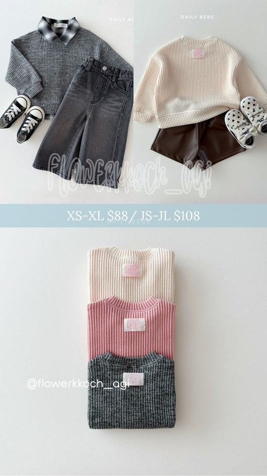 花花谷限定 25秋 | DB25321 Knit Top