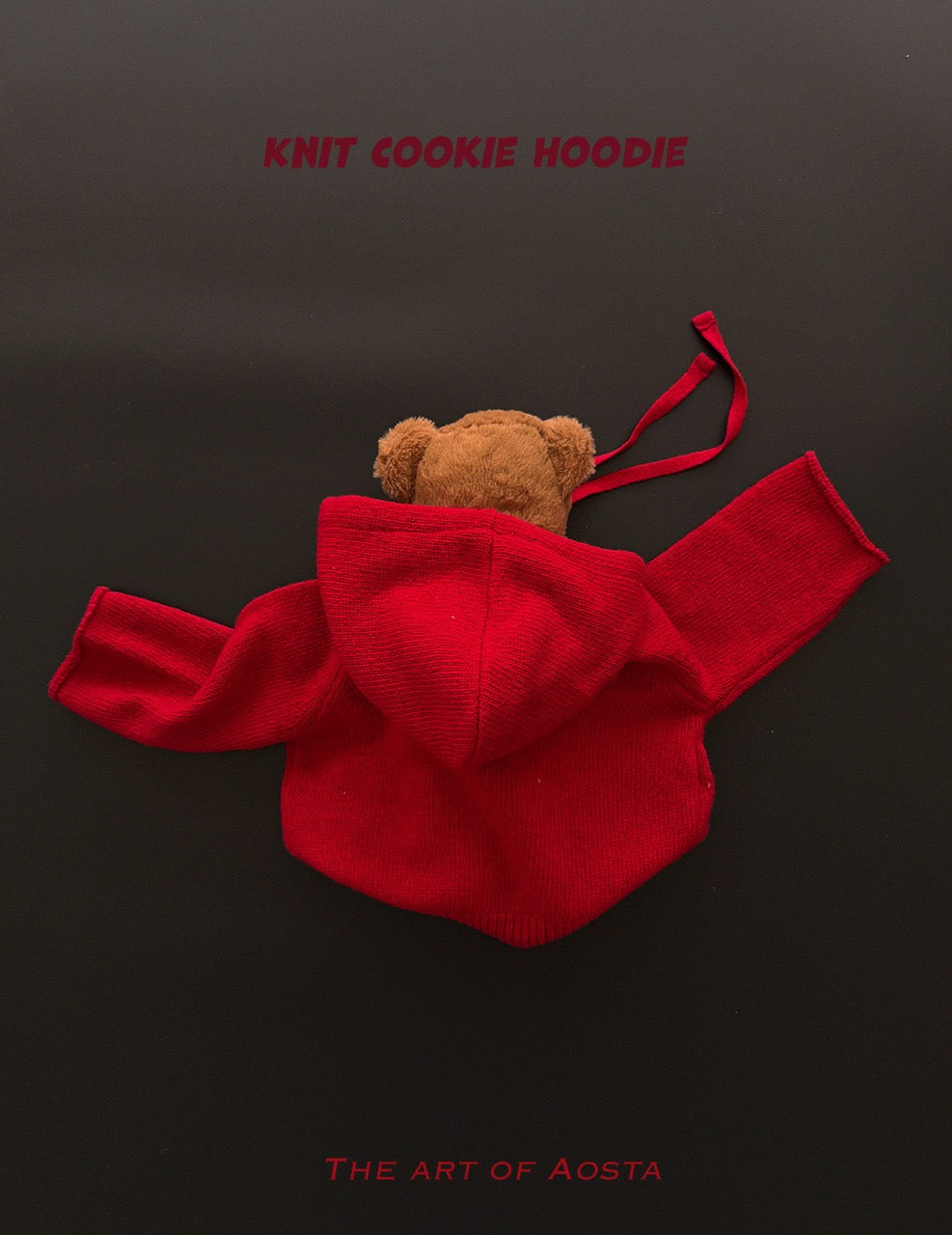 韓國童裝 26秋| AO10 Knit Cookie Hoodie 連帽衫 (70-110)
