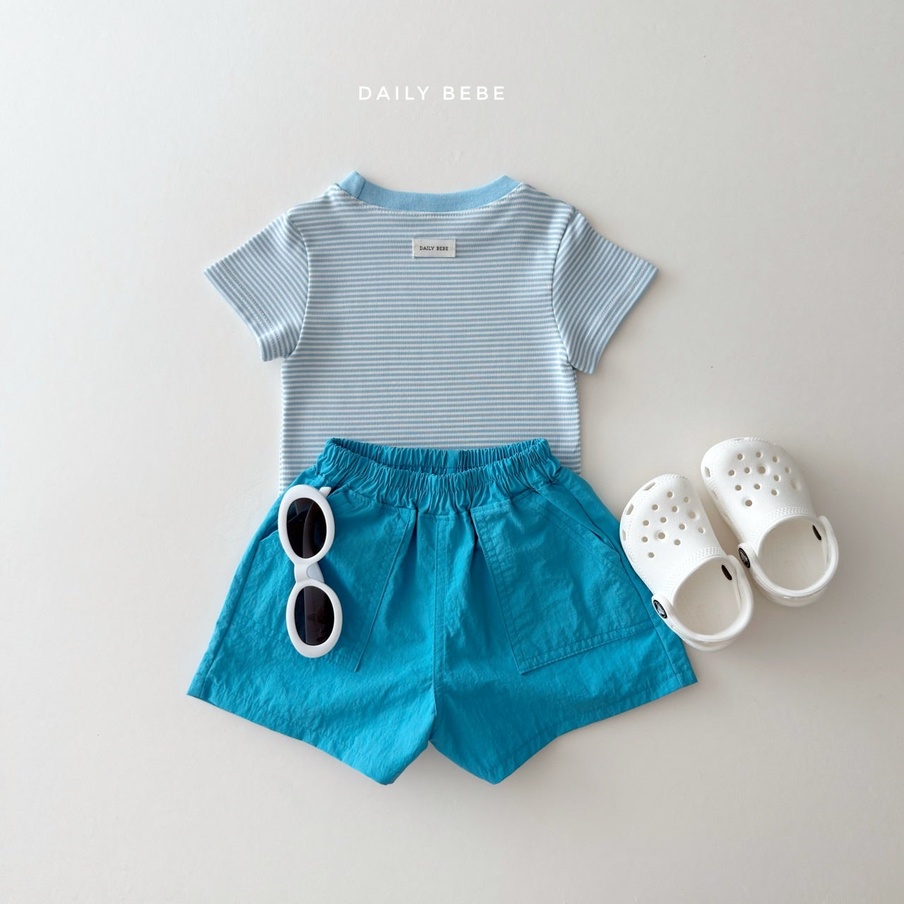 韓國童裝 26夏| DD14 Cozy Stripe Tee (75-140cm)
