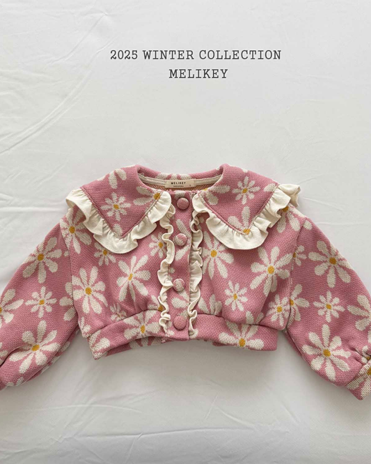 韓國童裝 25秋冬 | ME25411 Floral Jacket
