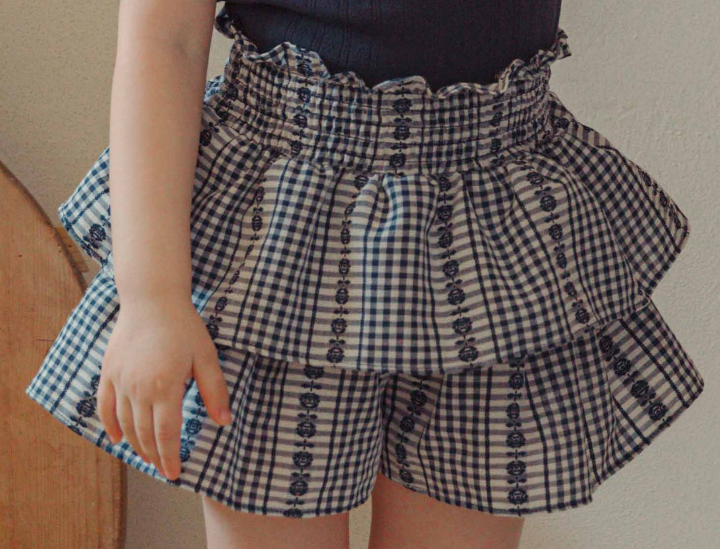 韓國童裝 26夏| CR24 Check Cancan Pants (80-125cm)