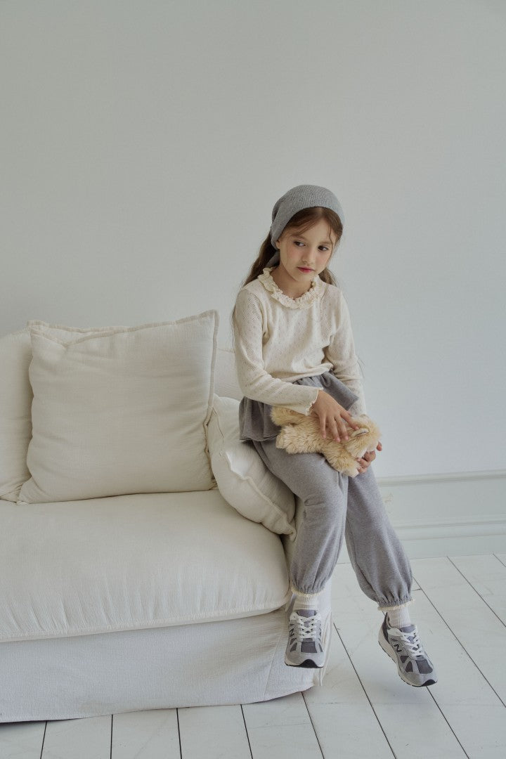 韓國童裝 26秋| MN32 Frill Jogger Pants 長褲 (80-130)