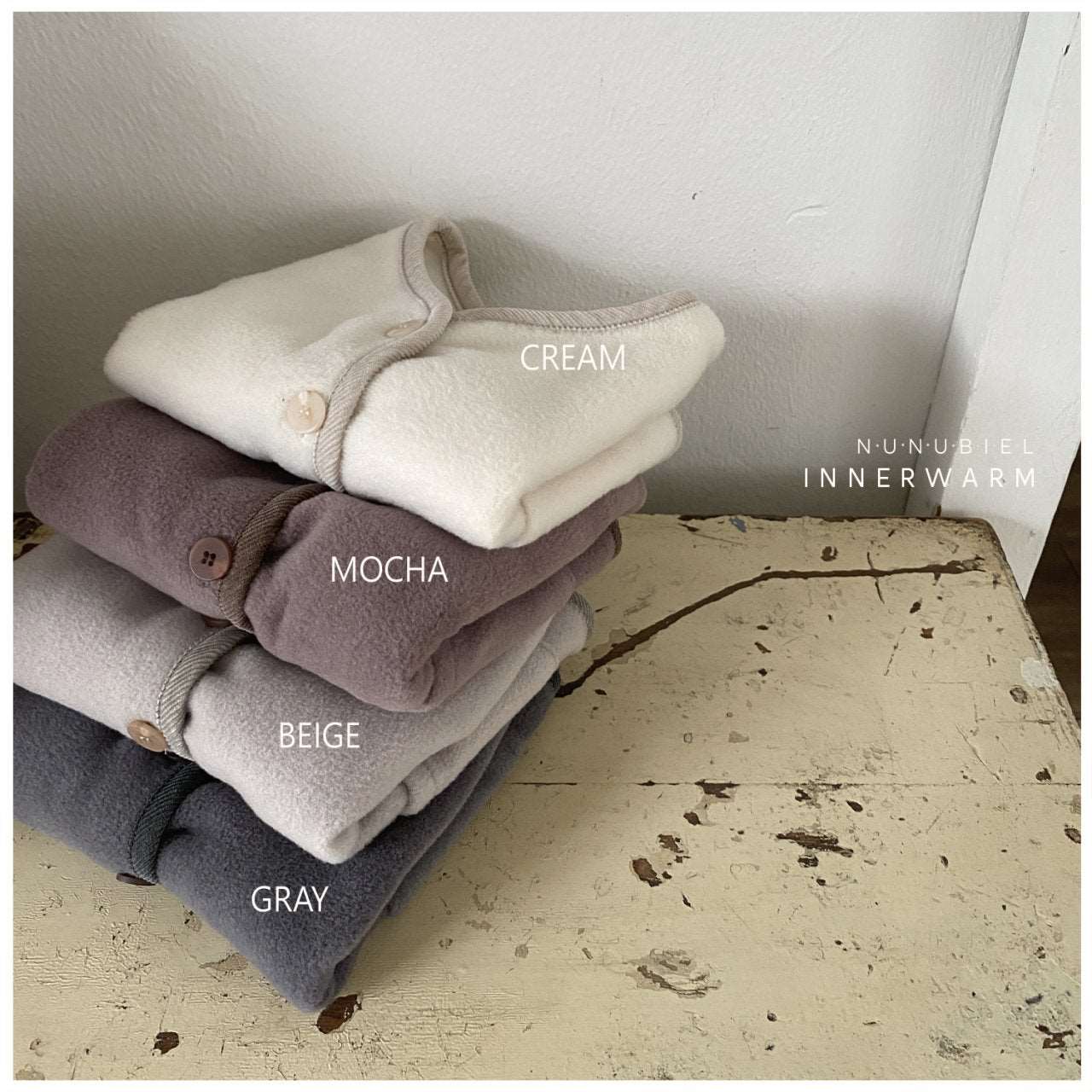 24FW| Nunubiel fleece vest (羊毛) [折實價] - FLO | FLOWERKKOCH 