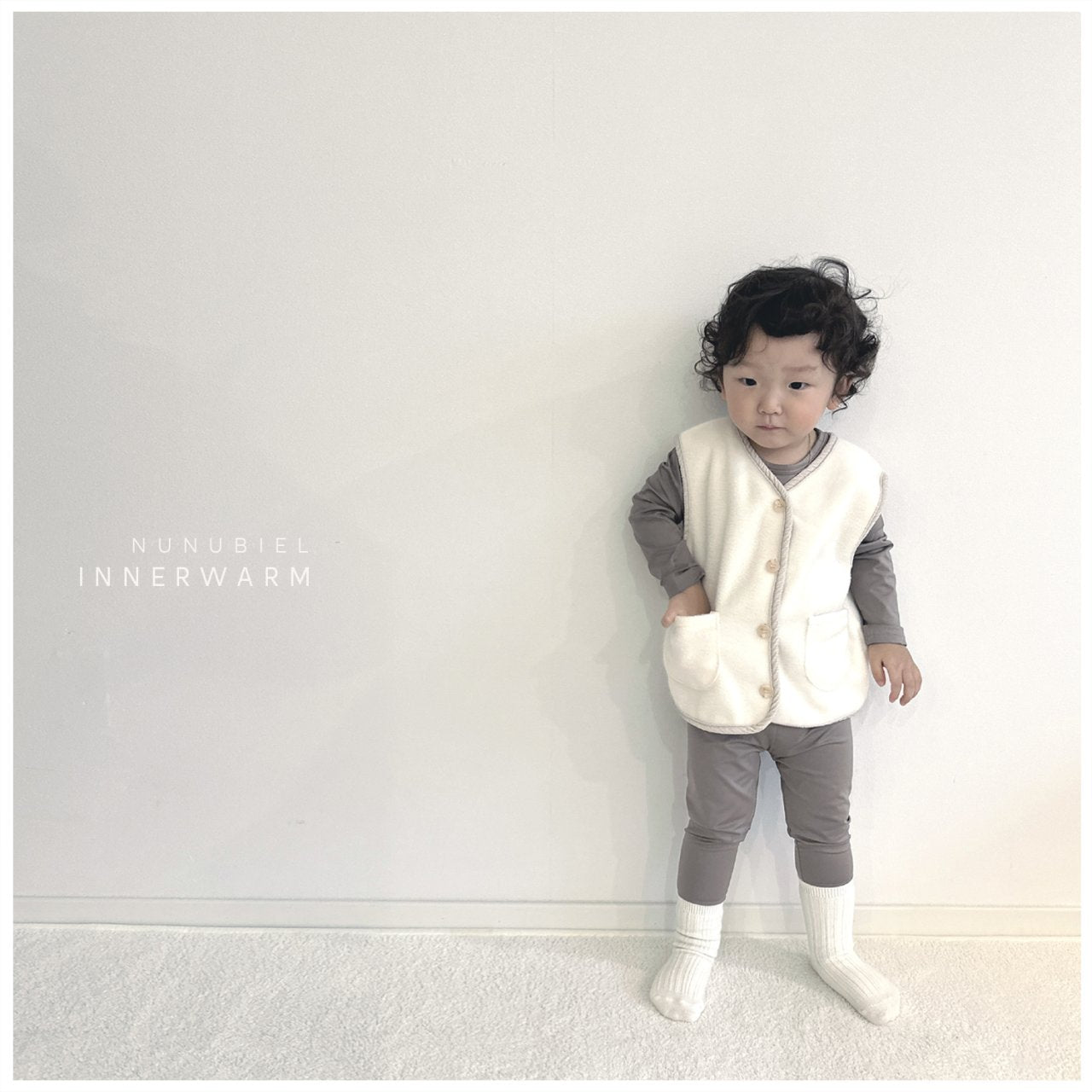 24FW| Nunubiel fleece vest (羊毛) [折實價] - FLO | FLOWERKKOCH 