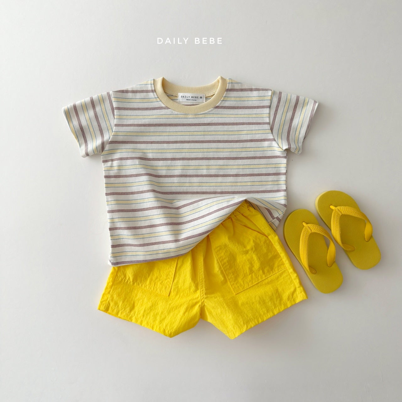 韓國童裝 26夏| DD19 Day Stripe Tee (75-140cm)
