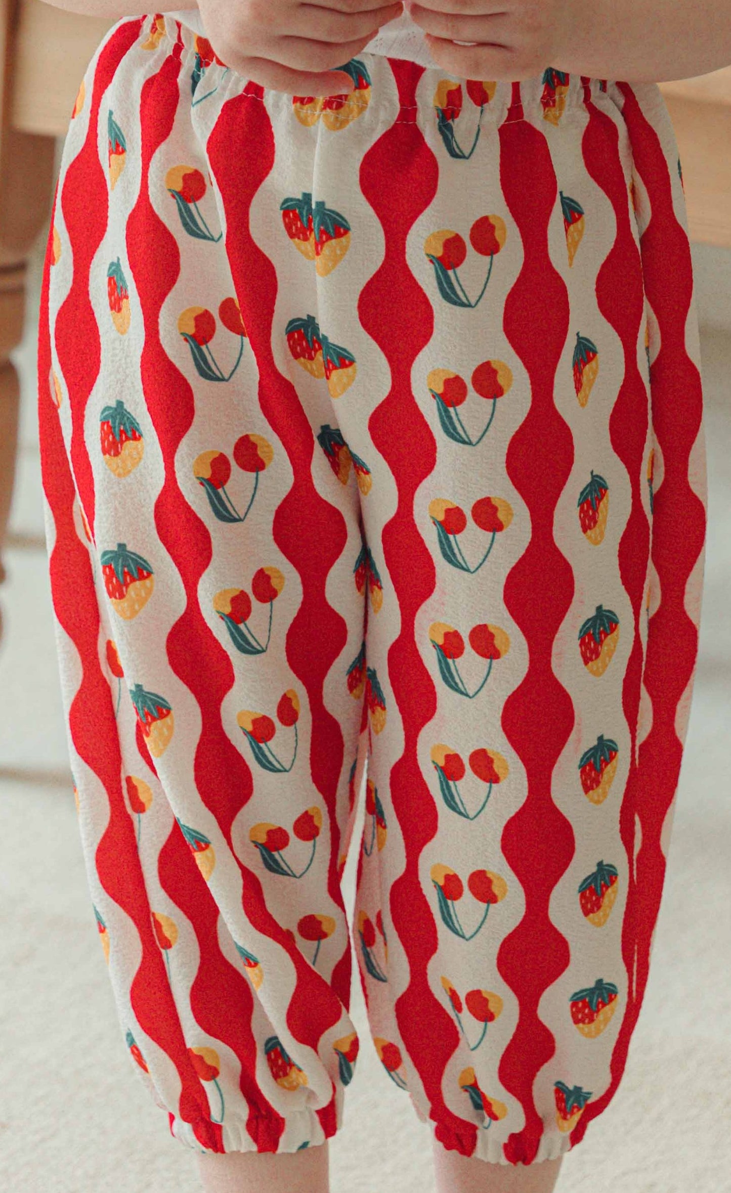 韓國童裝 26夏| CR25 Cherry Berry Pants (80-125cm)