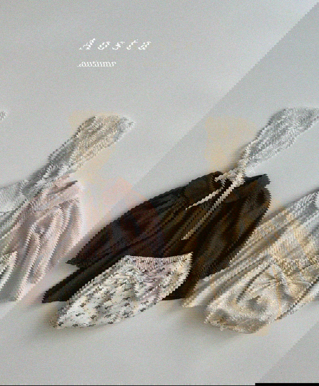 韓國童裝 24秋 |  AOSTA Flower Bloomer - FLO | FLOWERKKOCH 