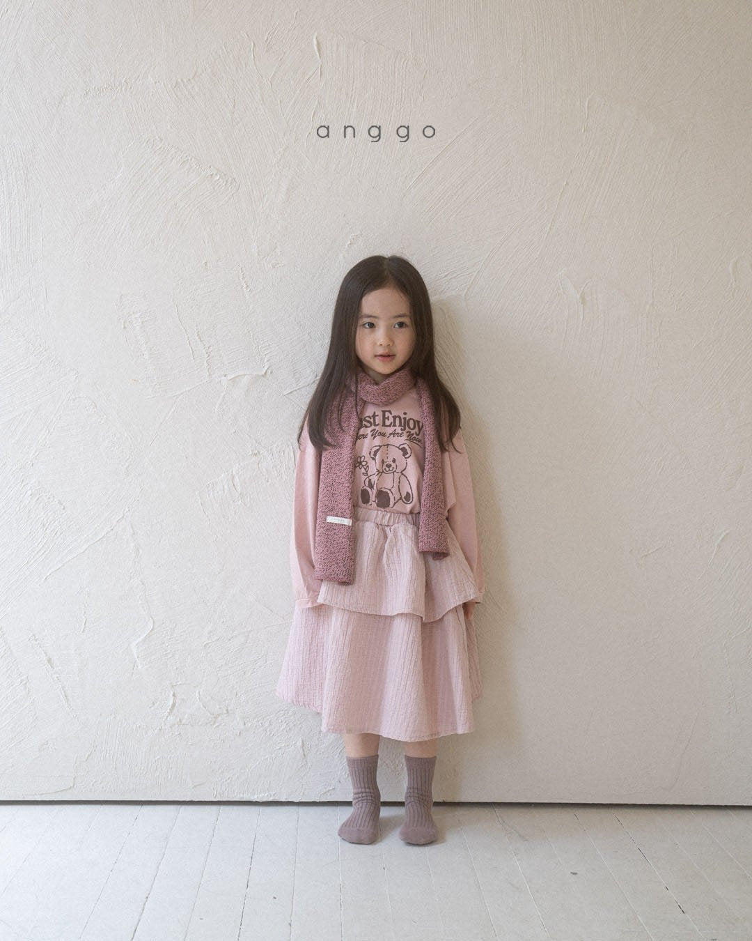 現貨▷ 韓國童裝 24秋 | Anggo Kids skirt - FLO | FLOWERKKOCH 