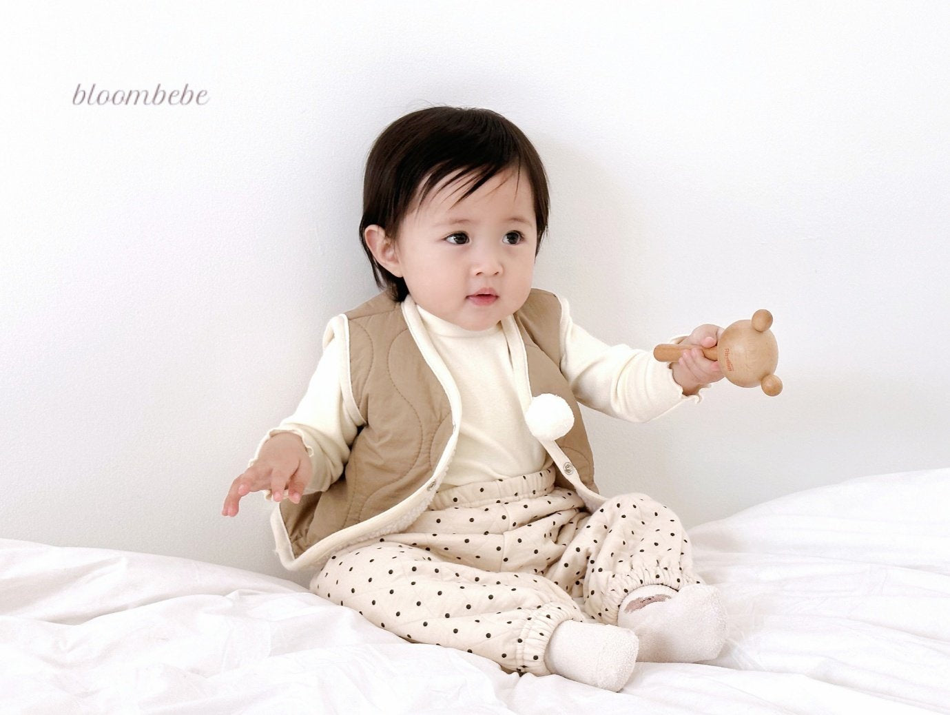 現貨▷  韓國童裝 24秋冬 | BABY VEST WITH SOCK SET (12M/24) - FLO | FLOWERKKOCH 