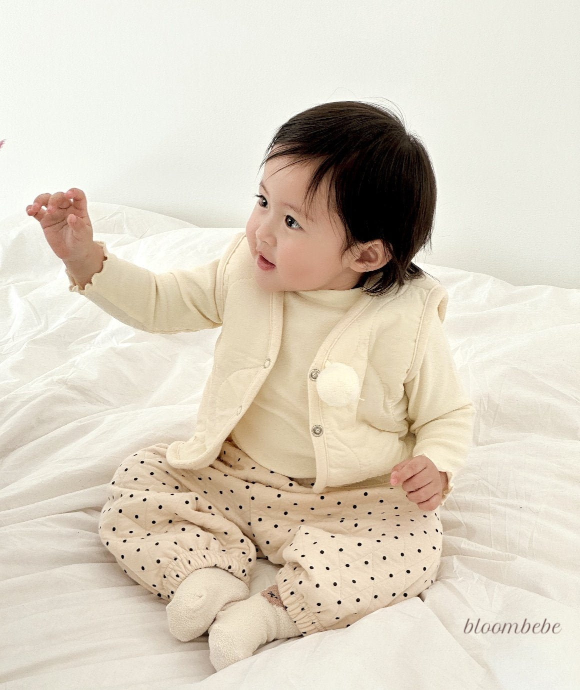 現貨▷  韓國童裝 24秋冬 | BABY VEST WITH SOCK SET (12M/24) - FLO | FLOWERKKOCH 