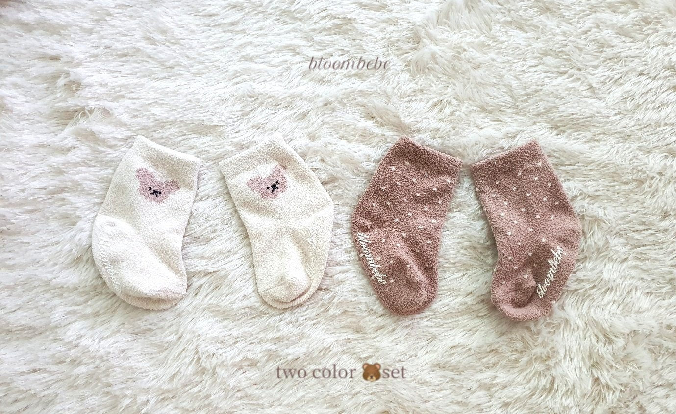 現貨▷  韓國童裝 24秋冬 | BABY VEST WITH SOCK SET (12M/24) - FLO | FLOWERKKOCH 
