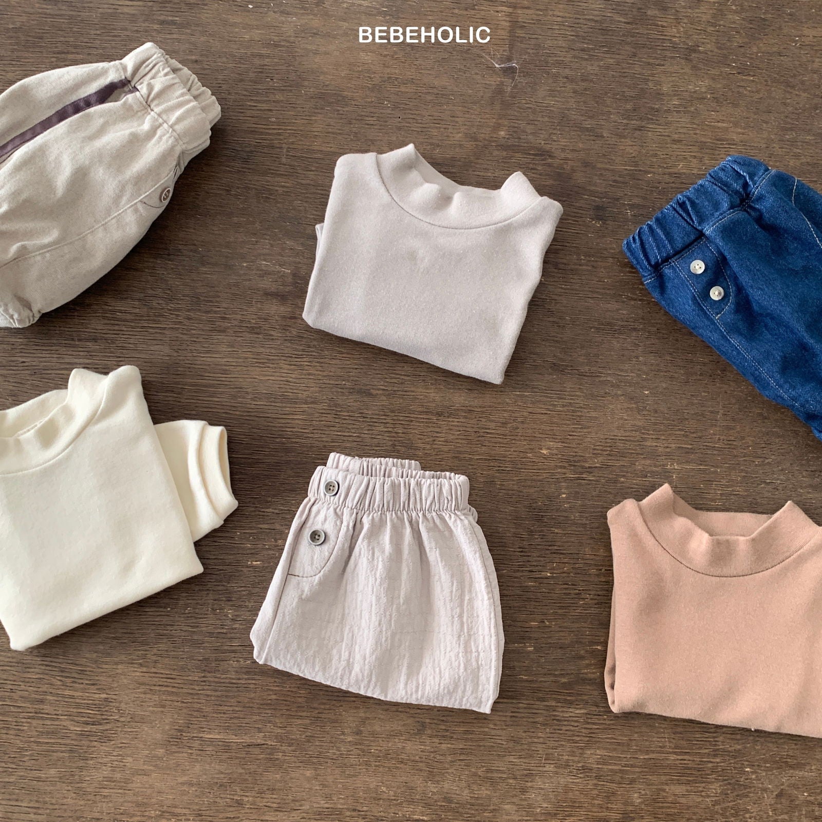現貨▷ 韓國童裝 24秋 | Bebeholic Daily Tee - FLO | FLOWERKKOCH 