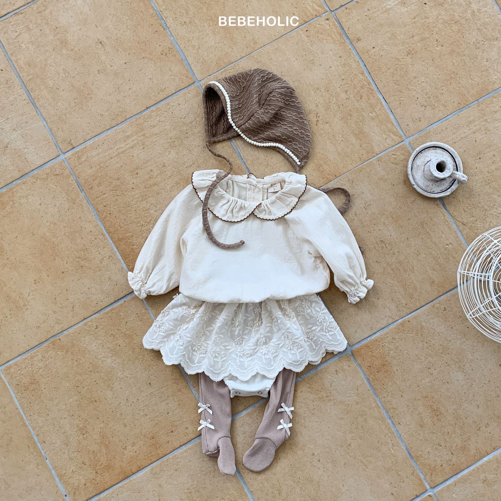 現貨▷ 韓國童裝 24秋 | Bebeholic Floral Bloomers - FLO | FLOWERKKOCH 