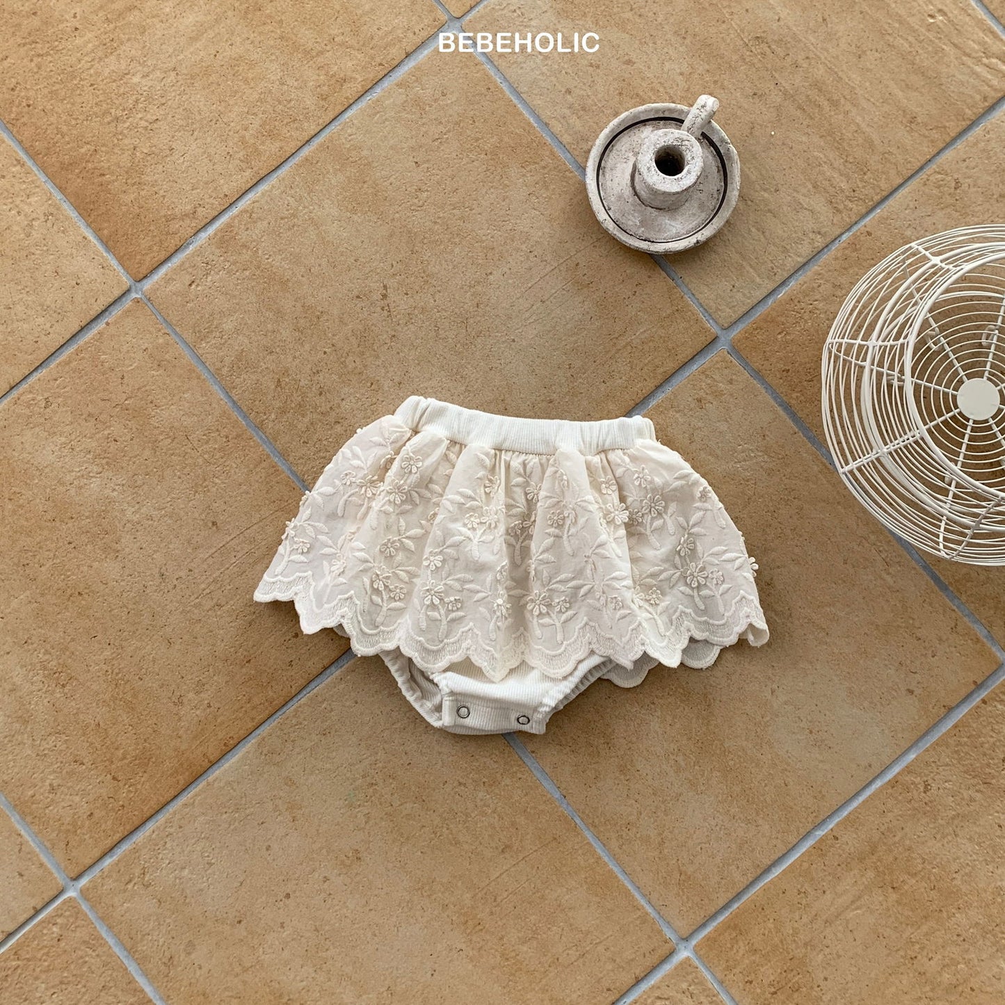 現貨▷ 韓國童裝 24秋 | Bebeholic Floral Bloomers - FLO | FLOWERKKOCH 