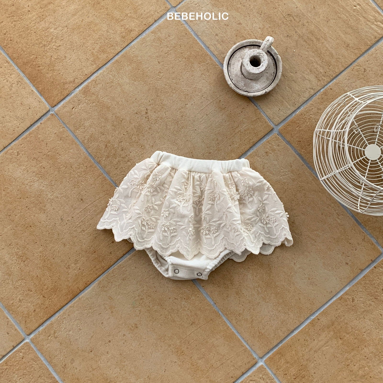 現貨▷ 韓國童裝 24秋 | Bebeholic Floral Bloomers - FLO | FLOWERKKOCH 