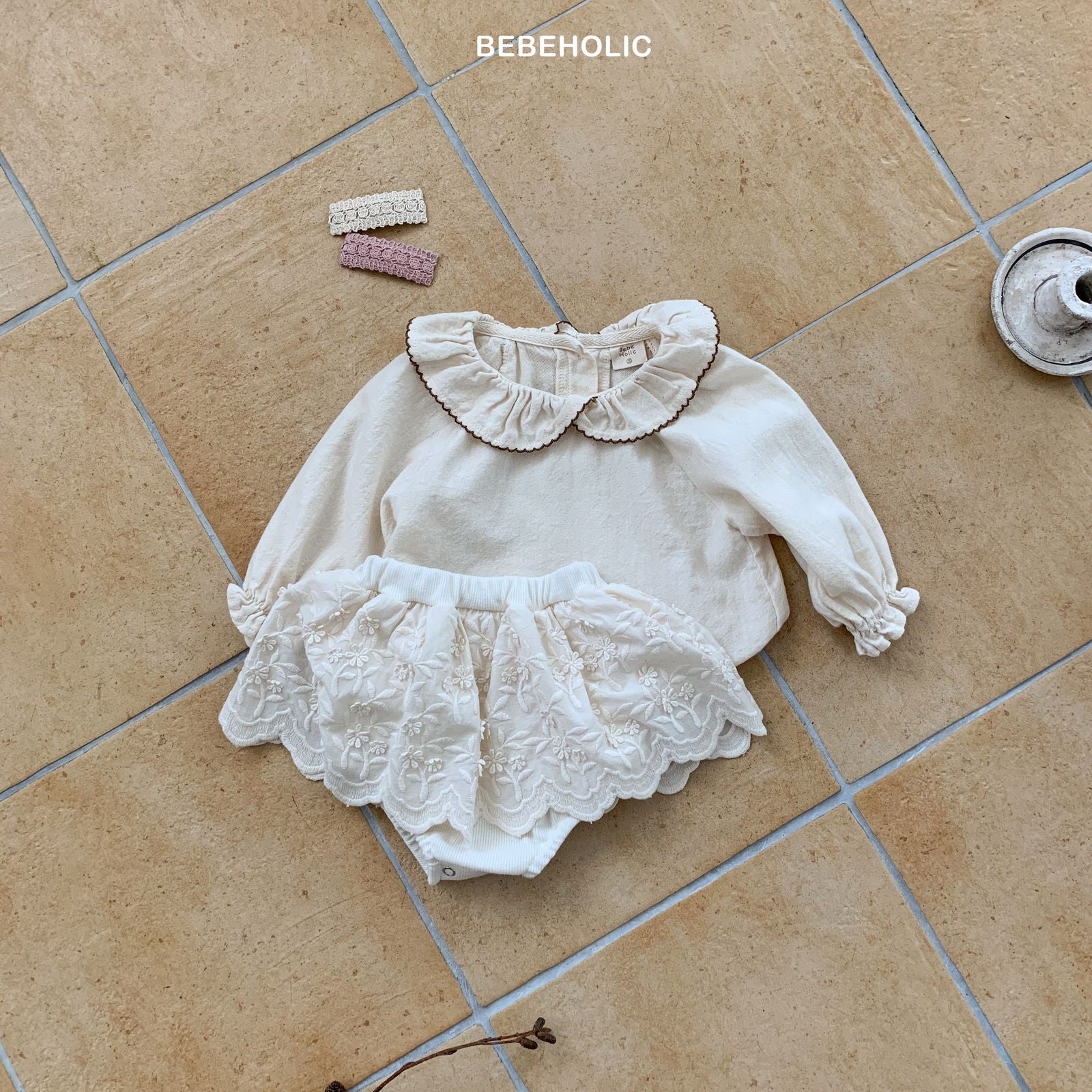 現貨▷ 韓國童裝 24秋 | Bebeholic Floral Bloomers - FLO | FLOWERKKOCH 