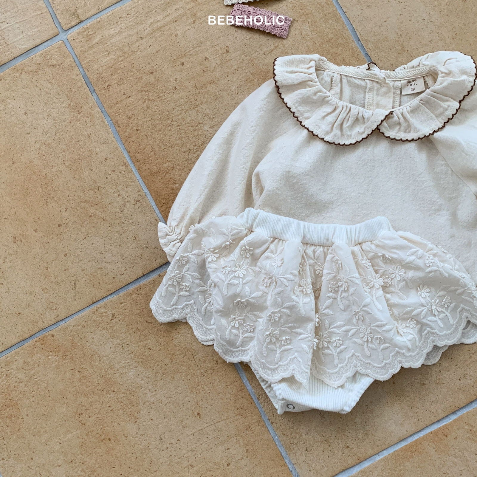 現貨▷ 韓國童裝 24秋 | Bebeholic Floral Bloomers - FLO | FLOWERKKOCH 