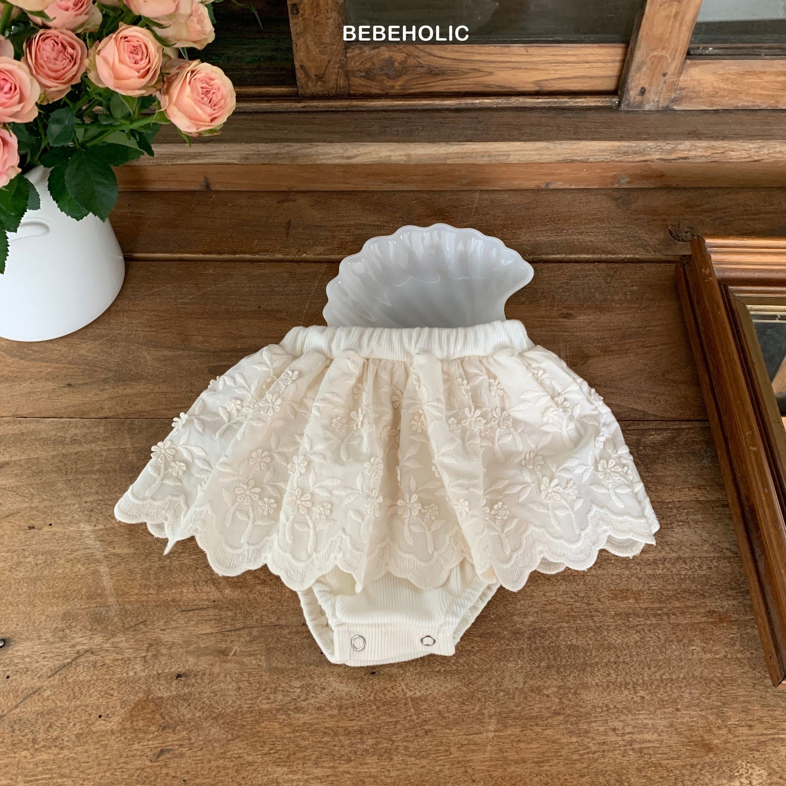 現貨▷ 韓國童裝 24秋 | Bebeholic Floral Bloomers - FLO | FLOWERKKOCH 