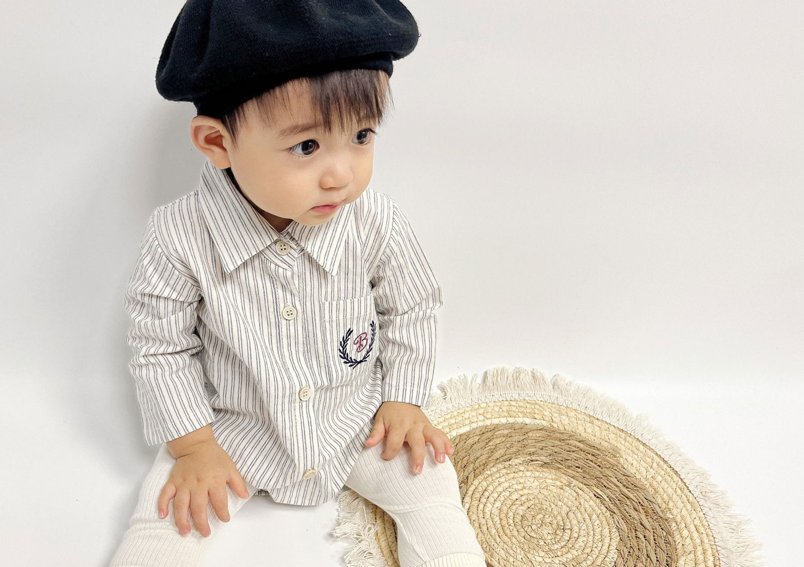 現貨▷ 韓國童裝 24秋 |  Bebenine BOY SHIRT SUIT - FLO | FLOWERKKOCH 