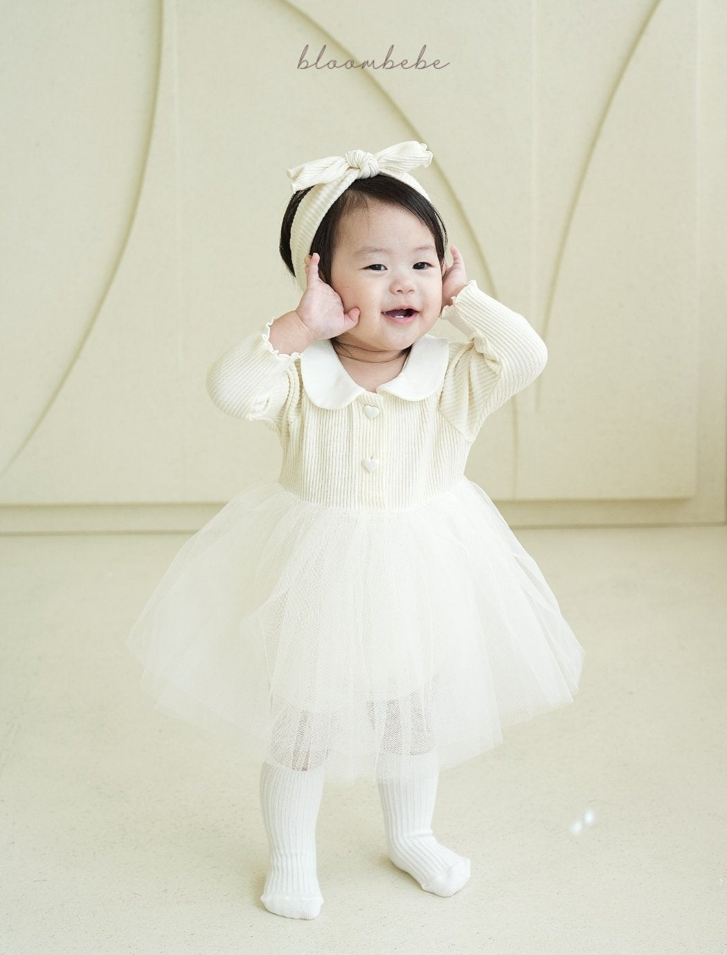 韓國童裝 24秋 | Bloombebe Heart CanCan Suit - FLO | FLOWERKKOCH 