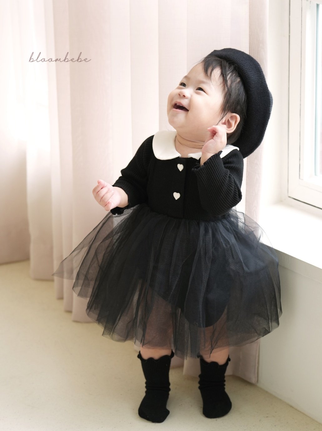 韓國童裝 24秋 | Bloombebe Heart CanCan Suit - FLO | FLOWERKKOCH 