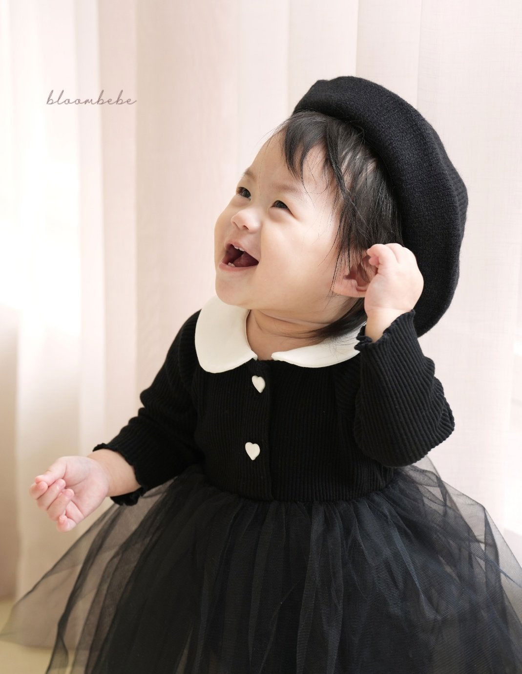 韓國童裝 24秋 | Bloombebe Heart CanCan Suit - FLO | FLOWERKKOCH 