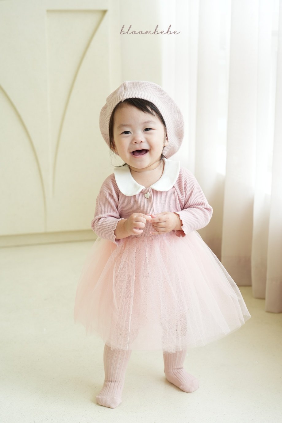 韓國童裝 24秋 | Bloombebe Heart CanCan Suit - FLO | FLOWERKKOCH 