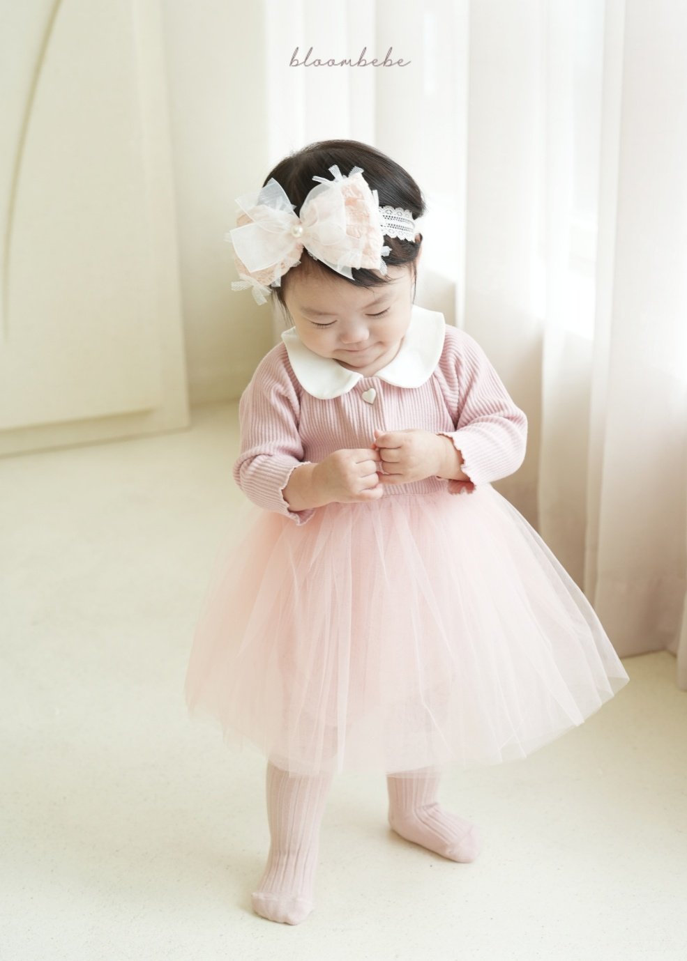 韓國童裝 24秋 | Bloombebe Heart CanCan Suit - FLO | FLOWERKKOCH 